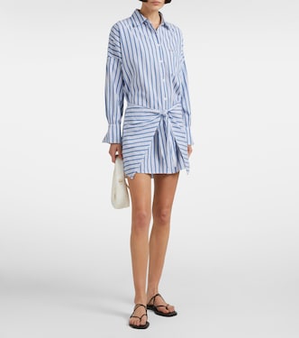 Abito chemisier Sara in cotone a righe | Melissa Odabash