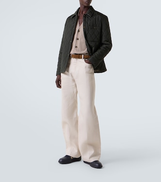 Burberry Check leather sneakers | Burberry