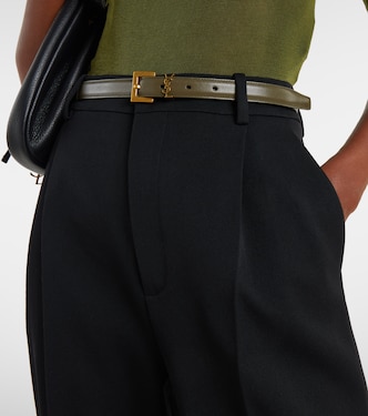 Cassandre皮革腰带 | Saint Laurent