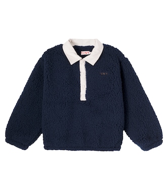 Polopullover aus Teddyfleece | Tinycottons