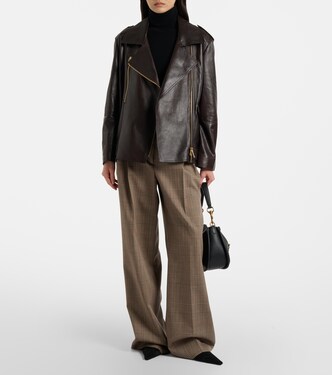 Sleek Statement leather biker jacket | Dorothee Schumacher