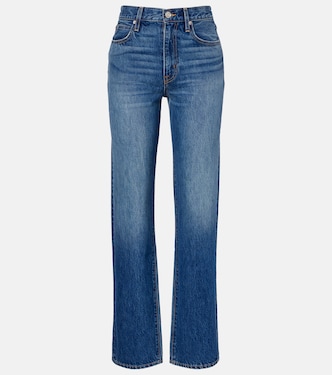 Kendra faded straight jeans | Slvrlake