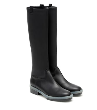 Botas altas Ronky de piel | Clergerie