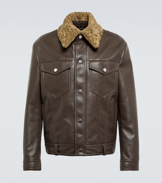 Giacca Boyce in pelle rigenerata | Nanushka