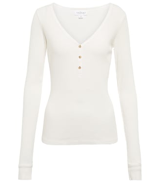 V-neck top | Velvet