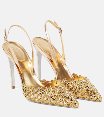 Embellished slingback pumps | Rene Caovilla