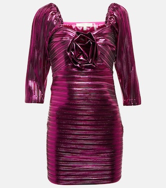 Thompson lamé minidress | LoveShackFancy