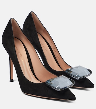Salones Jaipur de ante adornados | Gianvito Rossi