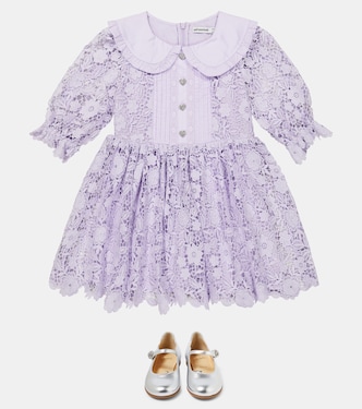 Floral lace dress | Self-Portrait Kids