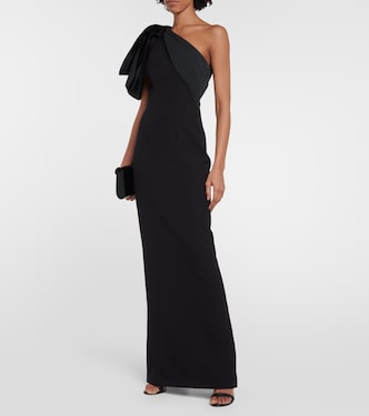 Maelys crêpe gown | Safiyaa