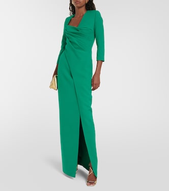 Ayanna crêpe gown | Safiyaa