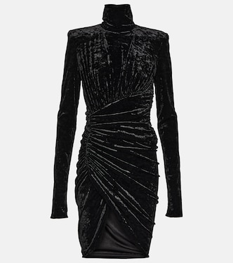 Robe en velours | Alexandre Vauthier