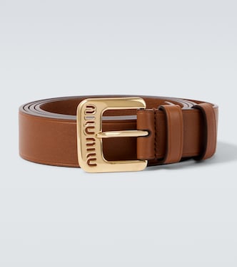 Gürtel aus Leder | Miu Miu