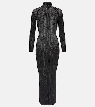 Midikleid aus einem Wollgemisch | Alaïa