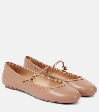 Ballerine Carla in pelle | Gianvito Rossi