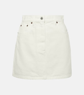 High-Rise-Jeansrock | Prada