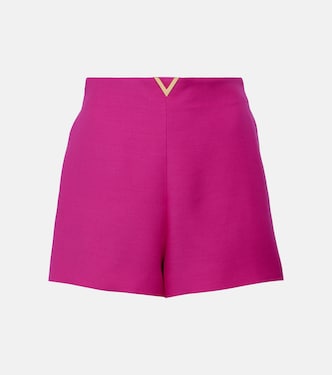 Shorts VGold in Crepe Couture | Valentino
