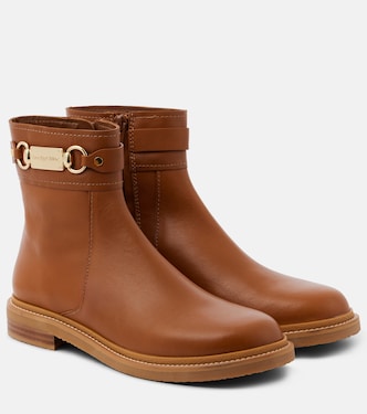 Ankle Boots Signature aus Leder | See By Chloé