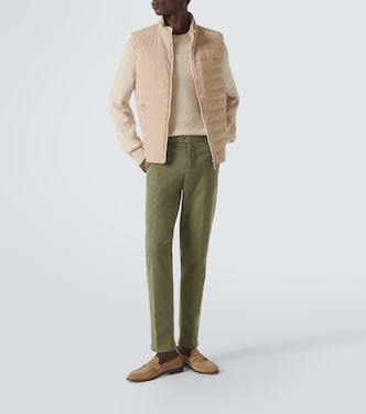 Pantalones chinos de tiro medio | Kiton