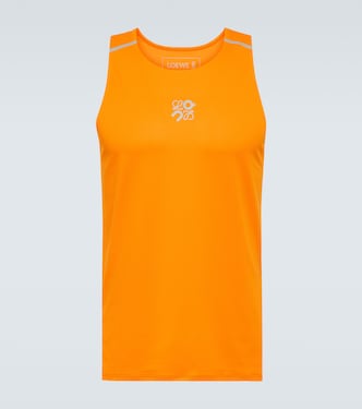x On tank top de tejido técnico | Loewe