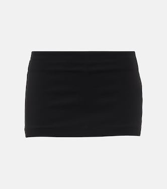 Minifalda Cycling de crepé de jersey | Balenciaga