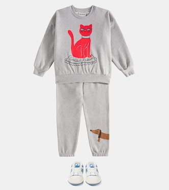 Sudadera de jersey de algodón estampada | Mini Rodini