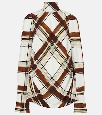Top à carreaux | Dries Van Noten