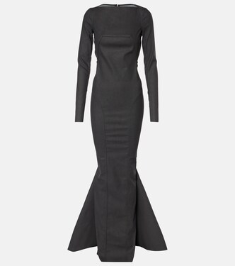 Luna cotton-blend gown | Rick Owens