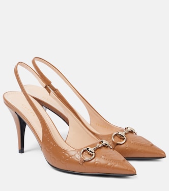 Escarpins Horsebit GG en cuir | Gucci