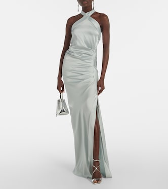Robe longue en satin | Simkhai