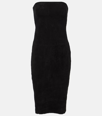 Midikleid Monica aus Veloursleder | Stouls