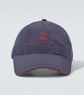 Logo embroidered baseball cap | Brunello Cucinelli