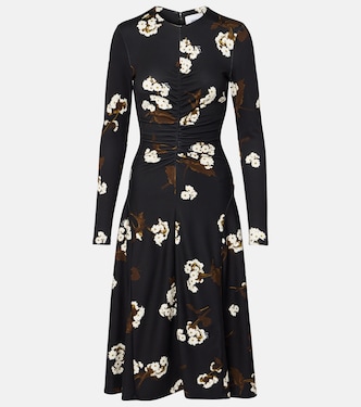 Draped midi dress | Erdem