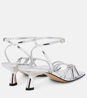 Sandali Teresa 60 in pelle metallizzata | Souliers Martinez