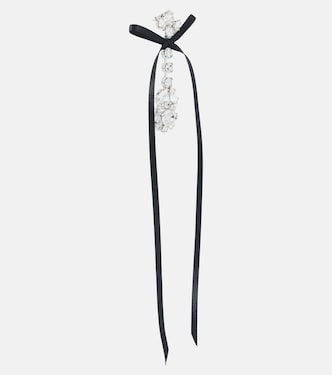 Orecchini pendenti con cristalli | Simone Rocha