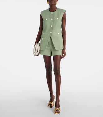 Shorts Jazmin in tweed | Veronica Beard