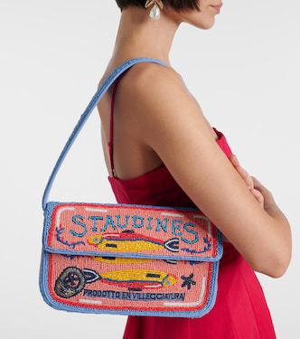 Verzierte Schultertasche Tommy  | Staud