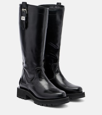 Studs knee-high boots | Ganni