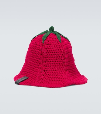 Paula's Ibiza crochet bucket hat | Loewe