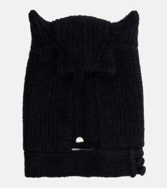 Ribbed-knit alpaca and wool-blend beanie | Coperni