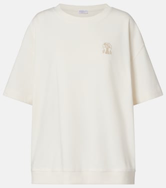 Logo cotton T-shirt | Brunello Cucinelli