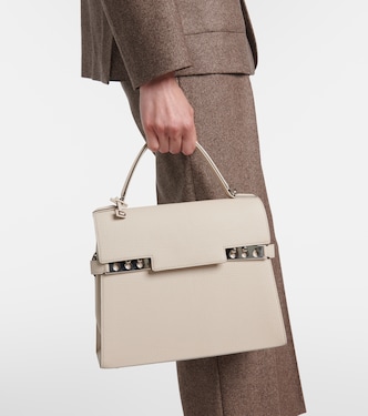 Tote Tempête MM aus Leder | Delvaux