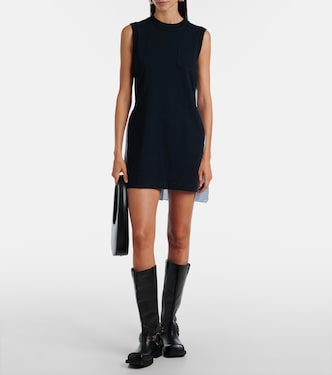 Cotton jersey minidress | Sacai