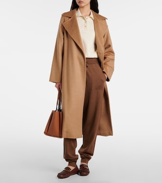 Knitted virgin wool straight-leg pants | Tod's