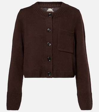 Wool and cashmere cardigan | Jardin des Orangers