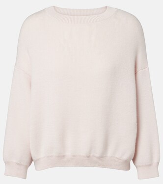 Sabina cashmere and mohair sweater | Khaite