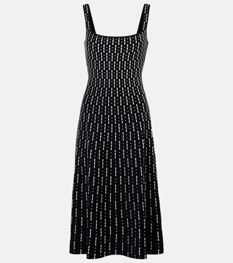 Ellison compact knit midi dress | Staud
