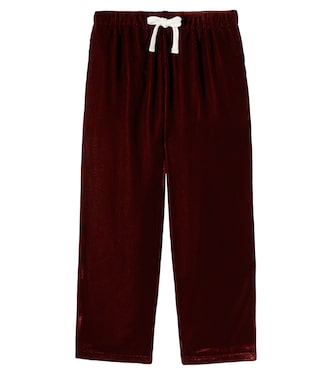 Abril velour pants | The New Society