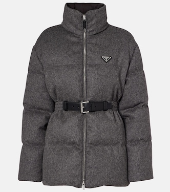 Daunenjacke Loden aus Schurwolle | Prada