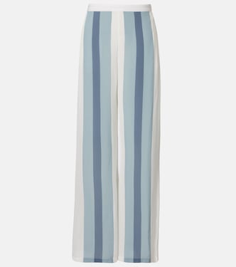 Striped wide-leg pants | Adriana Degreas